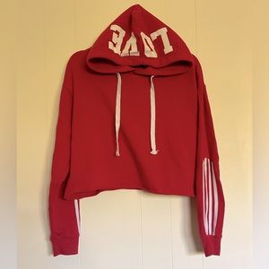 Reflex | Crop Top Hoodie | Large